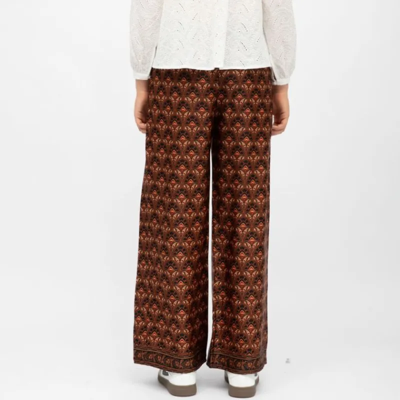 Hot Pantalon droit imprimé penny Femme Femme Pantalon