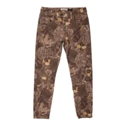 Outlet Pantalon petra à multiple imprimé cachemire et plantes Femme Femme Pantalon