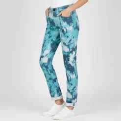 Outlet Pantalon pia aop tie dye blue js22-111-01 Femme Femme Pantalon