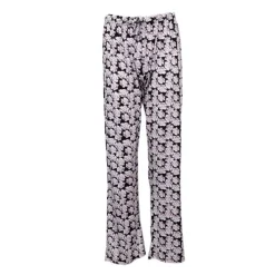 Discount Pantalon pyjama en tissu à fleurs roses marjane Femme Femme Lingerie De Nuit