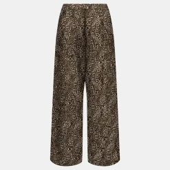 New Pantalon regular nova motif léopard sierra Femme Femme Pantalon