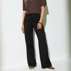 Pantalon regular nova motif léopard sierra Femme Femme Pantalon