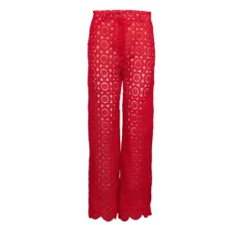 Pantalon pepina brodé regular Femme Femme Pantalon