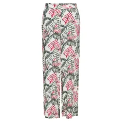 Clearance Pantalon selina regular imprimé couleur kalamata tropical Femme Femme Pantalon
