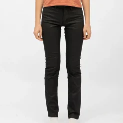 New Pantalon slim coton mélangé Femme Femme Pantalon