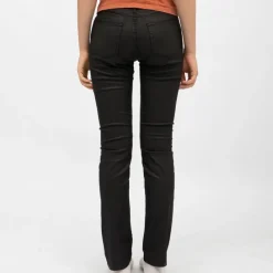 New Pantalon slim coton mélangé Femme Femme Pantalon