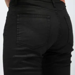 New Pantalon slim coton mélangé Femme Femme Pantalon
