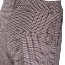 Clearance Pantalon style cargo à carreaux Femme Femme Pantalon