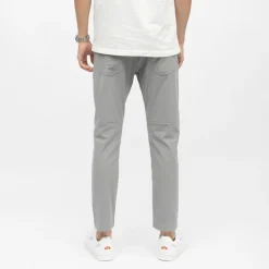 Outlet Pantalon toile coton 7/8 ème ajusté Homme Homme Pantalon