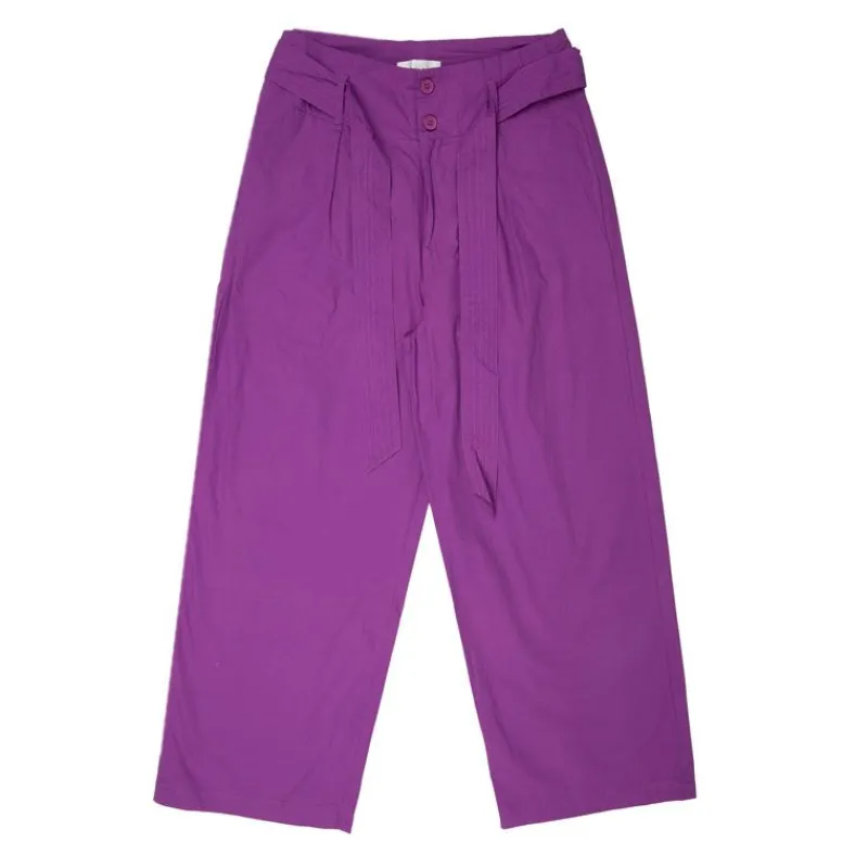 Best Pantalon toile ketty avec ceinture Femme Femme Pantalon