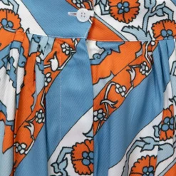 New Pantalon toile leandra imprimé foulard Femme Femme Pantalon