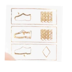 Hot Pantoufle linea couleur jean intérieur moutonné avec drapeau Homme Homme Chaussons