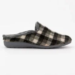 Best Pantoufles à carreaux doux Homme Homme Chaussons