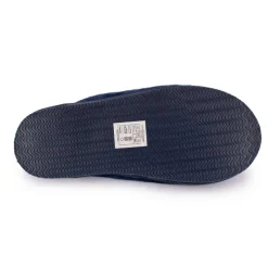 Clearance Pantoufles en fausse fourrure avec grand logo brodé Homme Homme Chaussons