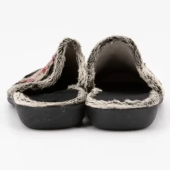 Online Pantoufles es effet moutonné drapeau londonien Homme Homme Chaussons