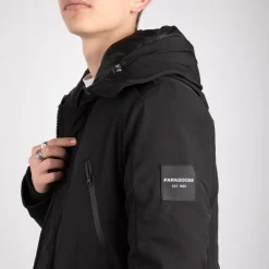 Sale Parka à capuche Baryo Homme Homme Veste, Doudoune, Manteau
