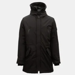Discount Parka à capuche baryo logo écusson holographique Homme Homme Veste, Doudoune, Manteau