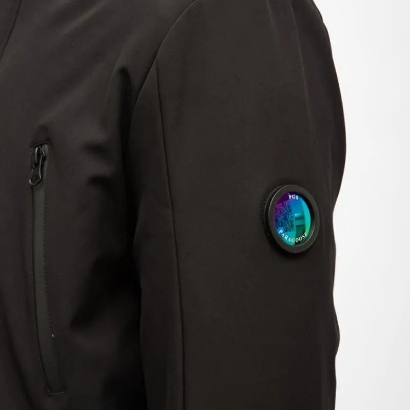 Discount Parka à capuche baryo logo écusson holographique Homme Homme Veste, Doudoune, Manteau