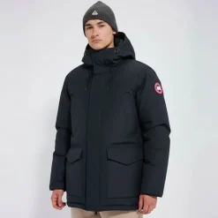 Best Parka à capuche col montant butcher Homme Homme Veste, Doudoune, Manteau