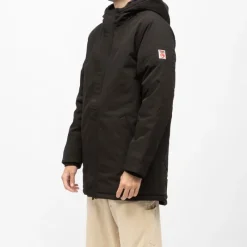 Parka cal courte à capuche logo relief Homme Homme Veste, Doudoune, Manteau
