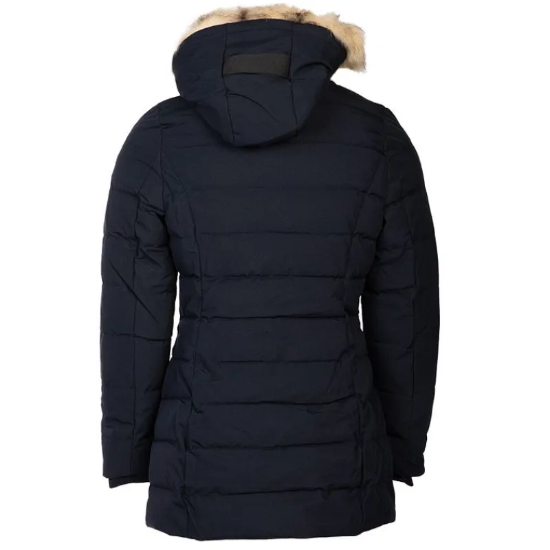 Discount Parka ginette avec capuche fausse fourrure Femme Femme Veste, Doudoune, Manteau