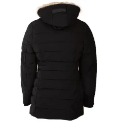 Best Parka ginette avec capuche fausse fourrure Femme Femme Veste, Doudoune, Manteau