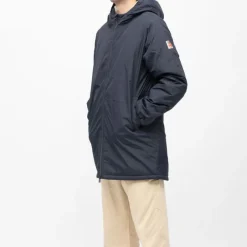 Best Parka lisse zippé capuche intérieur polaire Homme Homme Veste, Doudoune, Manteau