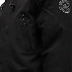 Clearance Parka lisse zippée avec capuche fourrée e mario Homme Homme Veste, Doudoune, Manteau