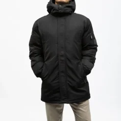 New Parka loriss vace capuche Homme Homme Veste, Doudoune, Manteau