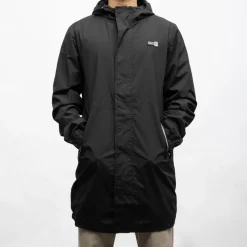 Best Parka mi longue à capuche zippée avec poches Homme Homme Veste, Doudoune, Manteau