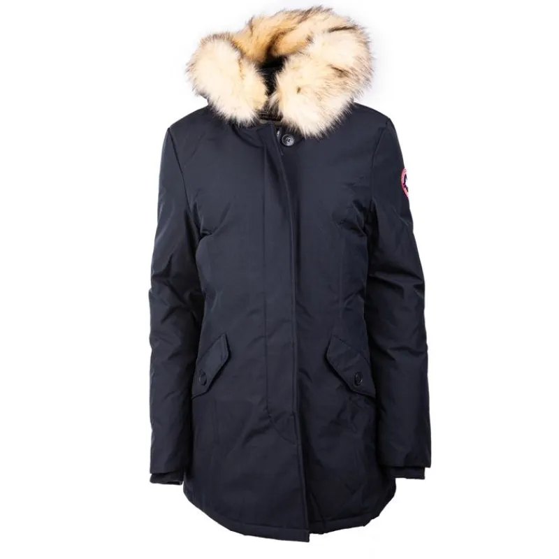 Hot Parka nina fausse fourure Femme Femme Veste, Doudoune, Manteau