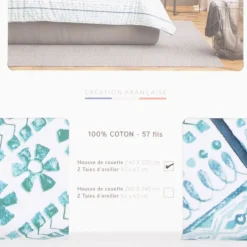 Parure de lit garance 220x240 Mixte Linge De Maison