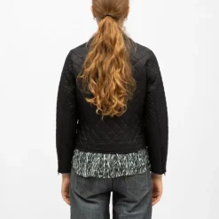 Online Perfecto matelassé zippé Femme Femme Veste, Doudoune, Manteau