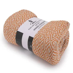 Sale Plaid 240x260cm Mixte Noir Linge De Maison