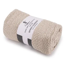 Clearance Plaid 240x260cm Mixte Noir Linge De Maison