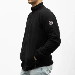 Polaire zippee black paul Homme Homme Pull, Gilet, Sweat