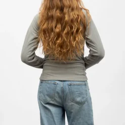 Polaire zippee taupe paula Femme Femme Pull, Gilet, Sweat