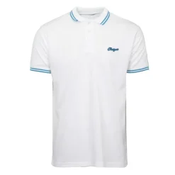Clearance Polo Albus coton avec liserés colorés Homme Homme Polo
