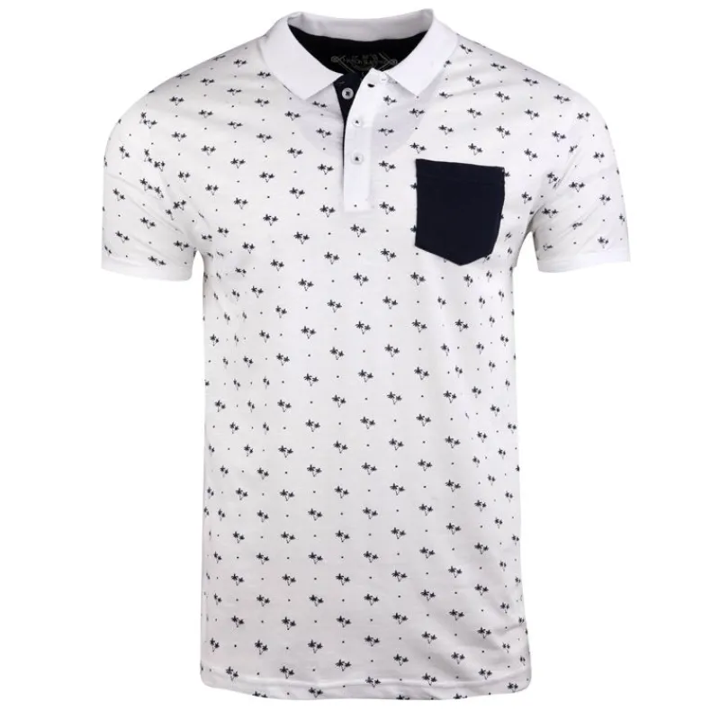 New Polo avec poche à motif palesto Homme Homme Polo
