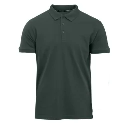Hot Polo basique uni coton Homme Homme Polo