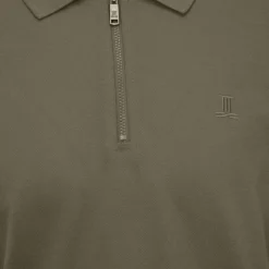 Polo classique zippé manches courtes Homme Homme Polo