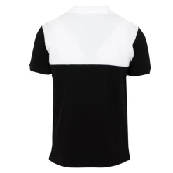 Discount Polo color block col zippé avec logo écusson Homme Homme Polo