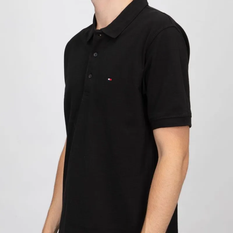 Polo coton basique regular avec logo brodé Homme Homme Polo
