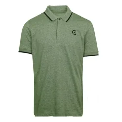 Best Polo coton chiné liseré manches logo brodé Homme Homme Polo