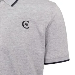 Online Polo coton chiné liseré manches logo brodé Homme Homme Polo