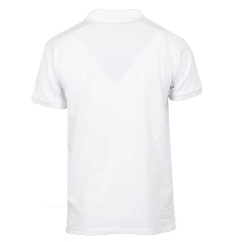 Polo coton col zippé imprimé Sport manuscrit Homme Homme Polo