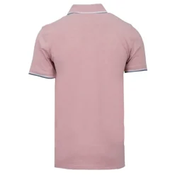 Best Polo coton Massimo ash avec liseré Homme Homme Polo