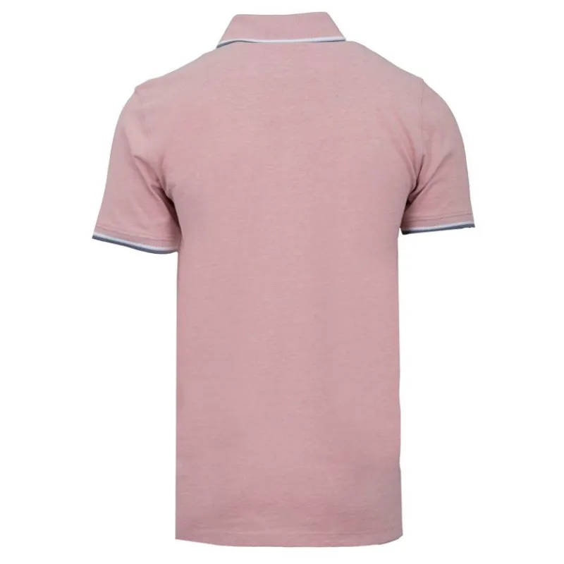 Best Polo coton Massimo ash avec liseré Homme Homme Polo