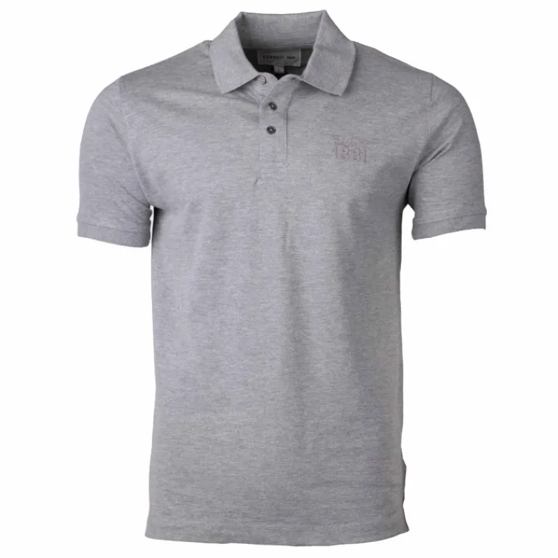 Online Polo Eduardo uni logo brodé Homme Homme Polo