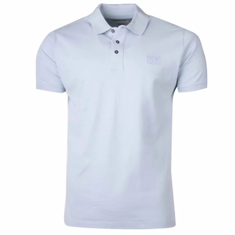 Outlet Polo Eduardo uni logo brodé Homme Homme Polo